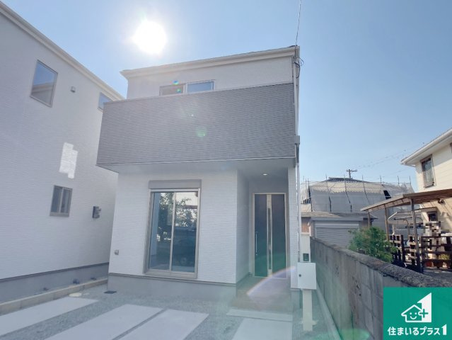 加古郡播磨町東本荘　第1期　新築一戸建ての外観|安心の10年保証！外観を美しく保ち、雨水で汚れを落とします！気になることがありましたら、お気軽にお問い合わせください！