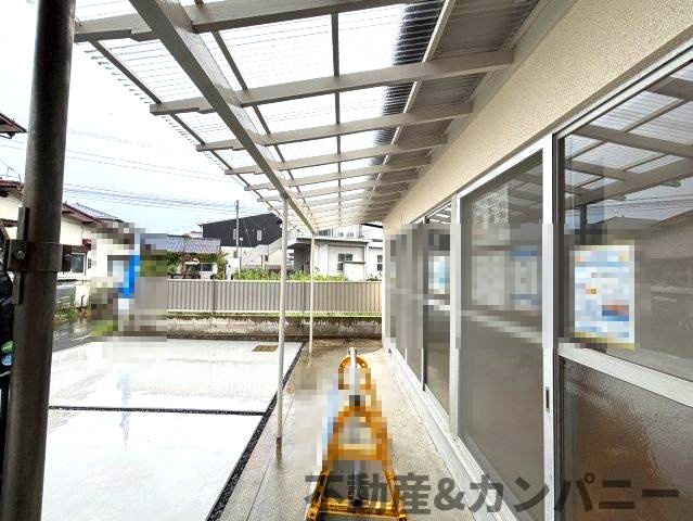松前町筒井中古戸建のその他|軒先です