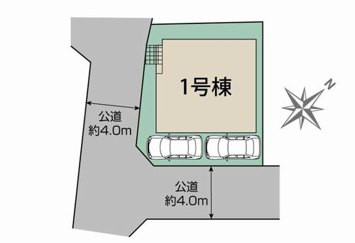 【区画図】 | 【仲介手数料０円】相模原市南区若松5丁目　新築一戸建て | 相模原市南区若松5丁目　新築一戸建て