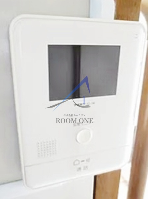 須田ビルのセキュリティ|モニター付きインターホンです。