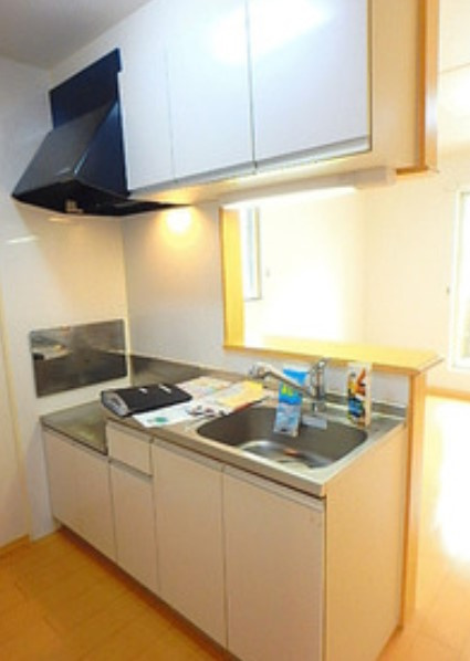 稲城市百村のアパートのキッチン|★お部屋探しはオールマイト不動産までご相談下さい♪