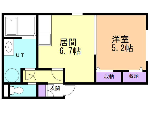 レ・エスポワールの間取り