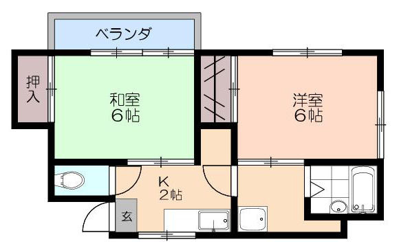 深沢ハウスの間取り