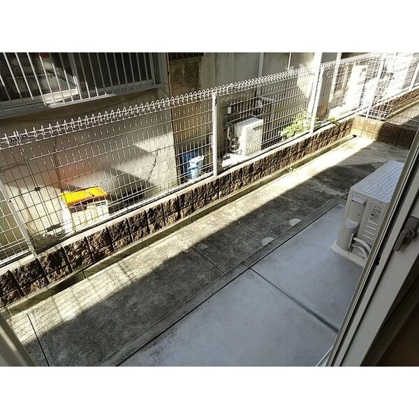 アグリ住吉(苅田北小学校区)のバルコニー|アグリ住吉