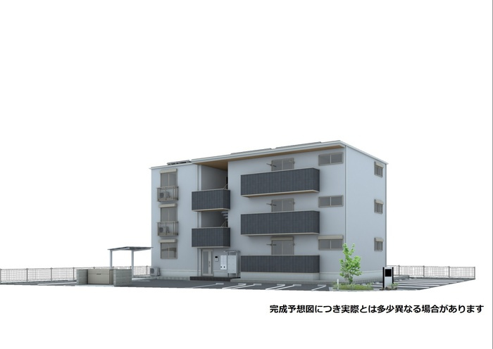 シャトーSANAの外観パース|※完成イメージです