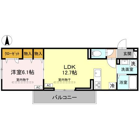 シャトーSANAの間取り