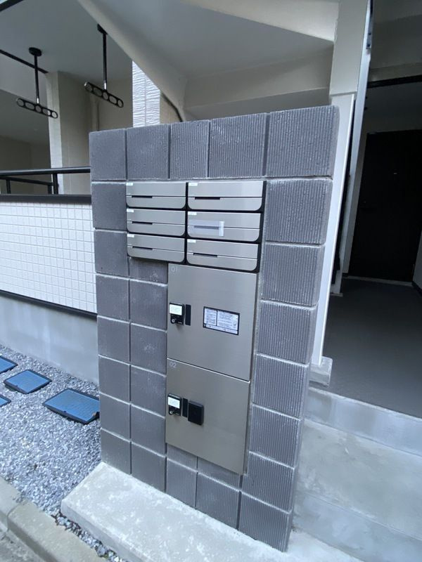 MELDIA八広Ⅲのエントランス