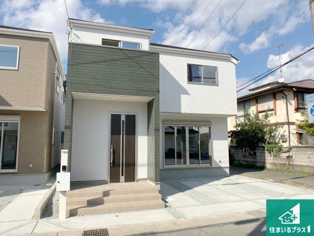 加古郡播磨町東本荘　第1期　新築一戸建ての外観|お客様に長く安心して住んでいだだける事にこだわった家づくり！住んでからのアフターサービスにもしっかりと取り組んでいます！