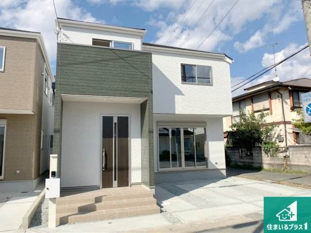 加古郡播磨町東本荘　第1期　新築一戸建ての外観|安心の10年保証！外観を美しく保ち、雨水で汚れを落とします！気になることがありましたら、お気軽にお問い合わせください！