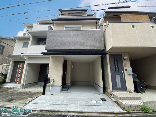 紫野北舟岡町 新築戸建の外観
