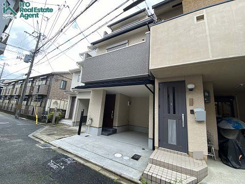 紫野北舟岡町 新築戸建の外観