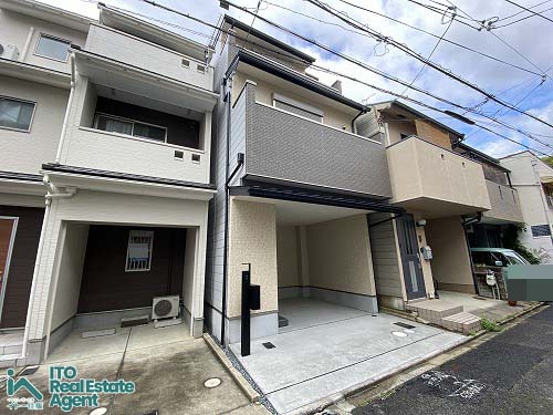 紫野北舟岡町 新築戸建の外観