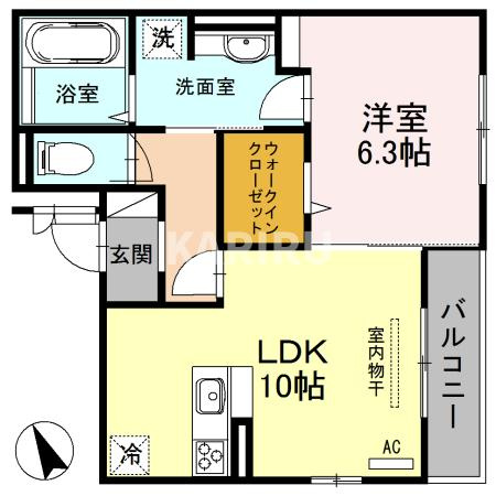 グリーンコートの間取り