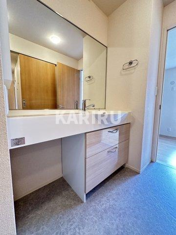 グリーンコートの洗面所