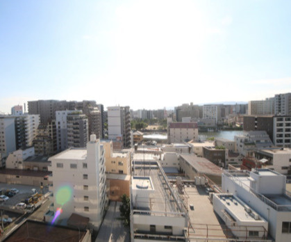 アーバネックス新町Ⅱの展望