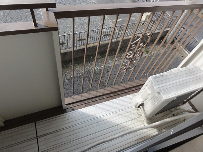 ライフコーポ東金Ａのバルコニー