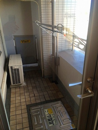 パークハウス下馬一丁目のバルコニー