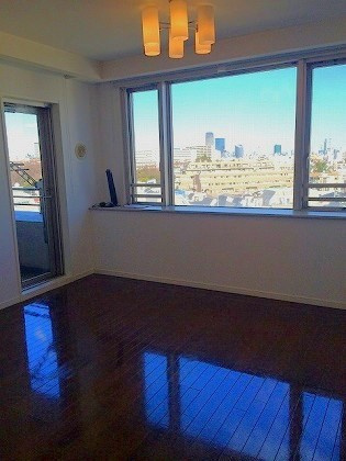 パークハウス下馬一丁目の居間・リビング