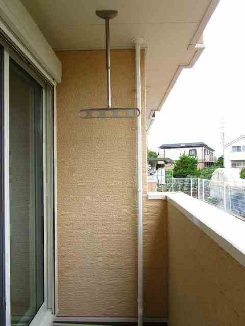 サクラガーデンのバルコニー