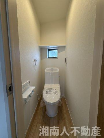 茅ヶ崎市小和田1丁目　新築戸建全2棟のトイレ|トイレです