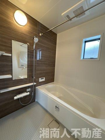 茅ヶ崎市小和田1丁目　新築戸建全2棟の浴室|お風呂で日々の疲れを落としましょう