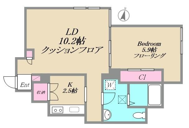 【間取り】 | グロウ大森東