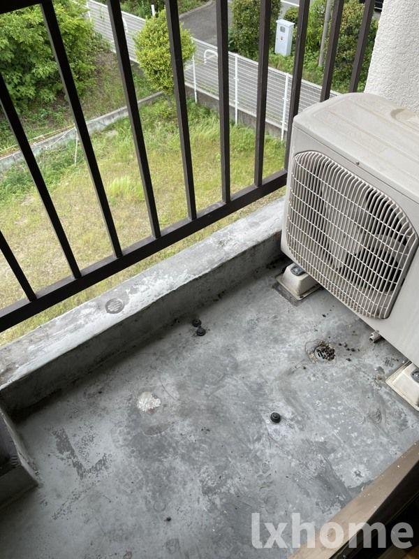 サンハイツ西本のバルコニー|バルコニー付きです