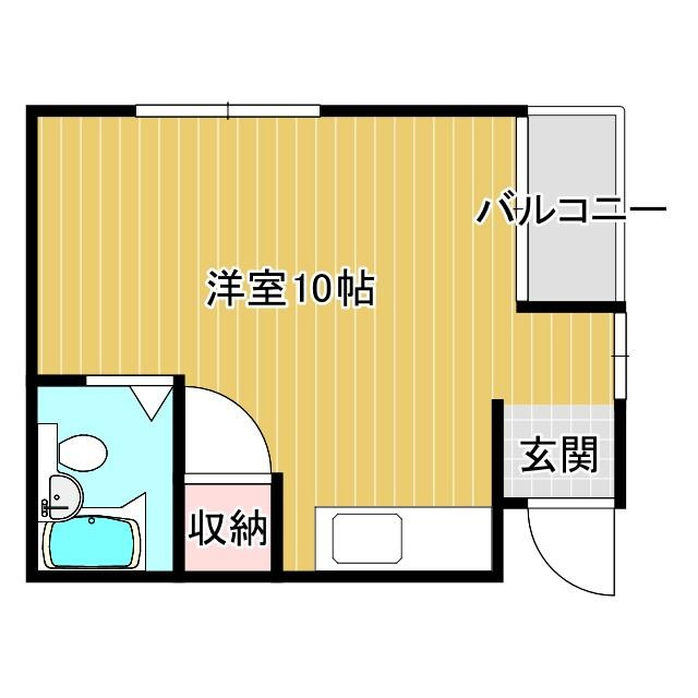 サンハイツ西本の間取り