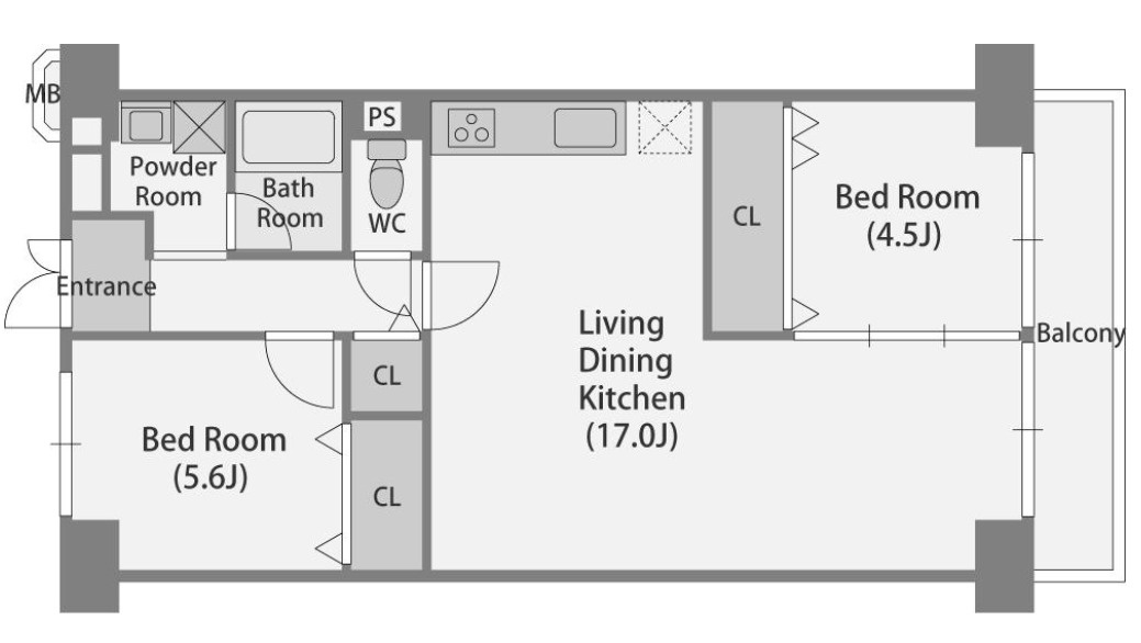【間取り】の画像