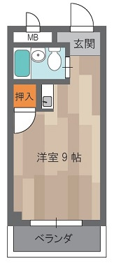 シートンすみだの間取り