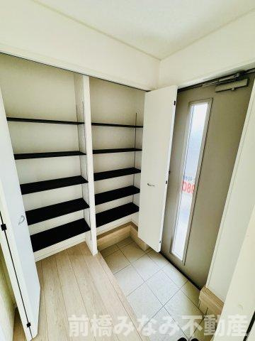 前橋市河原浜町第3　２号棟(全４棟)　クレイドルガーデン　新築建売分譲の玄関|毎日通る玄関はこちらです