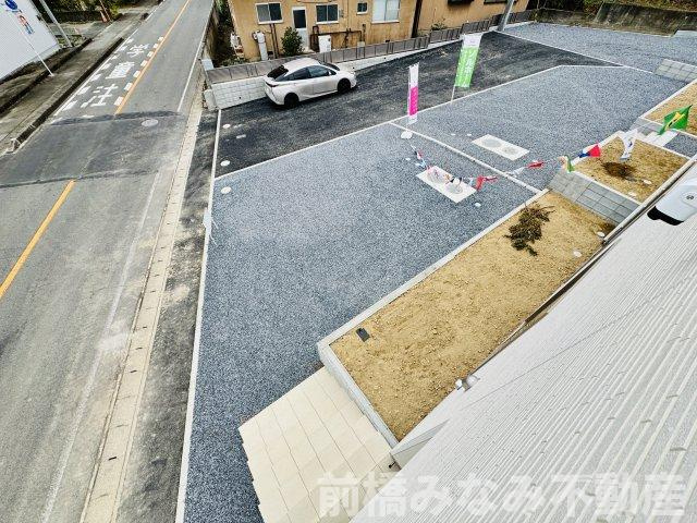 前橋市河原浜町第3　２号棟(全４棟)　クレイドルガーデン　新築建売分譲の駐車場|駐車場があるので、車を買う予定の方も安心です