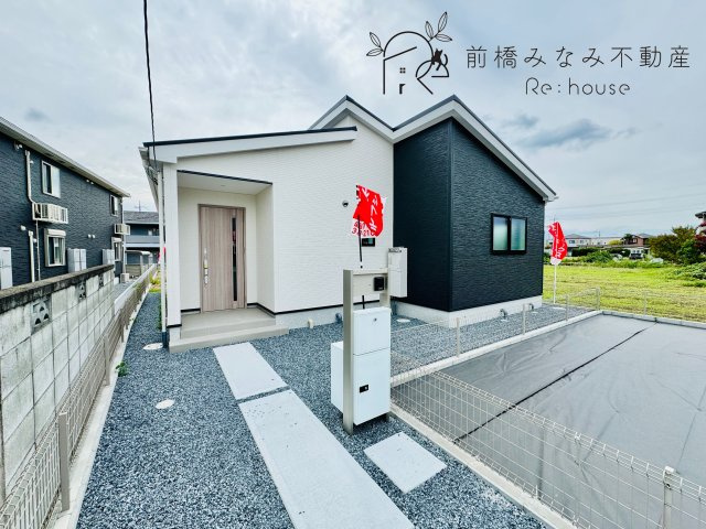 玉村町板井24-1期　３号棟(全３棟)　リナージュ　新築建売分譲の外観|外観もきれいです