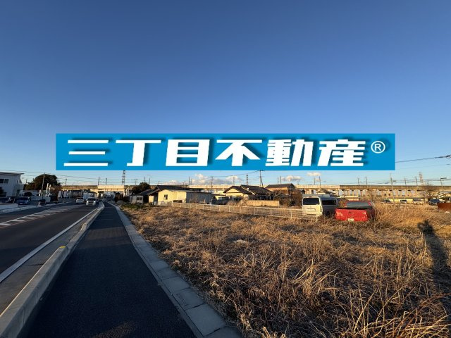 -三丁目不動産-　上里町七本木　ロードサイド売地の外観