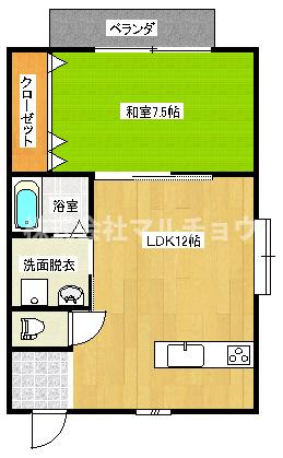 ハイツNRみなべⅡの間取り