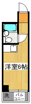 石原マンション（三山）の間取り