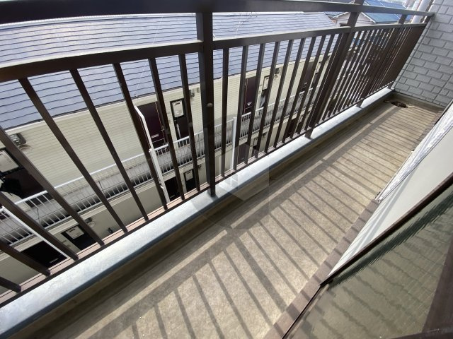 グロースハイツ吉田下島のバルコニー