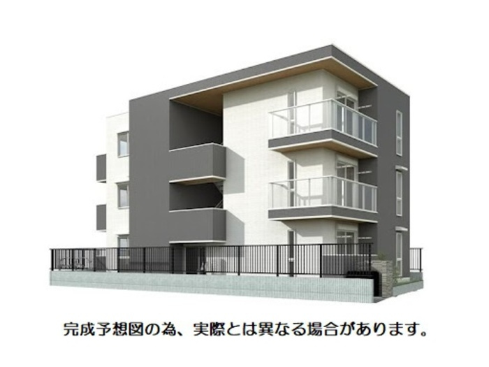 (仮称)D-ROOMトリシア市川東大和田1丁目の外観