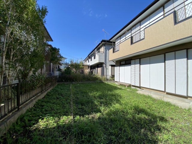 大網白里市みずほ台1丁目中古戸建ての庭