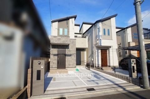 【外観】 | 東大阪市友井4丁目 | 2025年築の全28区画の分譲地内♪お買い物、徒歩5分圏内です♪