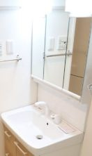 【独立洗面台】 | シエルクレール南千住 | 使いやすい独立洗面台です