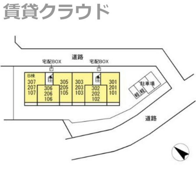 AALII（アアリイ）Ⅰの区画図|先行申込受付中！2023年3月完成予定のピカピカの新築です！