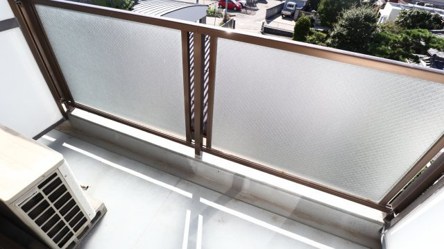 プレジール有瀬のバルコニー