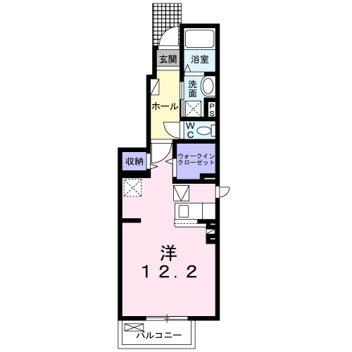 Ai-HightsⅡAの間取り