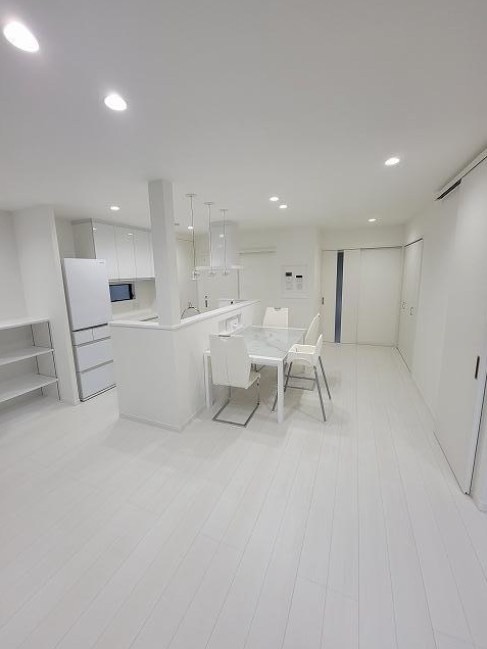 桃山南大島町の居間・リビング