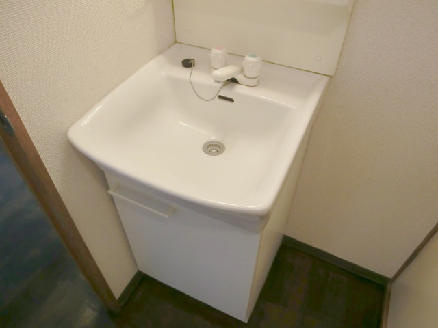 柴又ＳＴマンションの洗面所|人気の独立洗面台。