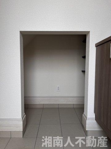 藤沢市本藤沢2丁目６０１９－６８新築戸建ての収納|大きなスペースがあり、収納には困りません