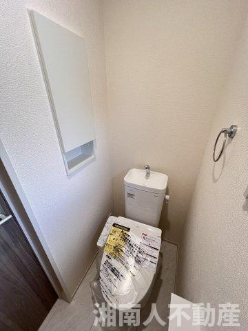 藤沢市本藤沢2丁目６０１９－６８新築戸建てのトイレ|トイレもきれいです