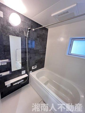 藤沢市本藤沢2丁目６０１９－６８新築戸建ての浴室|落ち着いた空間のお風呂です