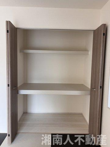 藤沢市本藤沢2丁目６０１９－６８新築戸建ての収納|ちょっとした収納スペースも充実しています